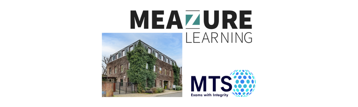MTS welcomes its first Meazure Learning exam candidate at its London flagship exam venue